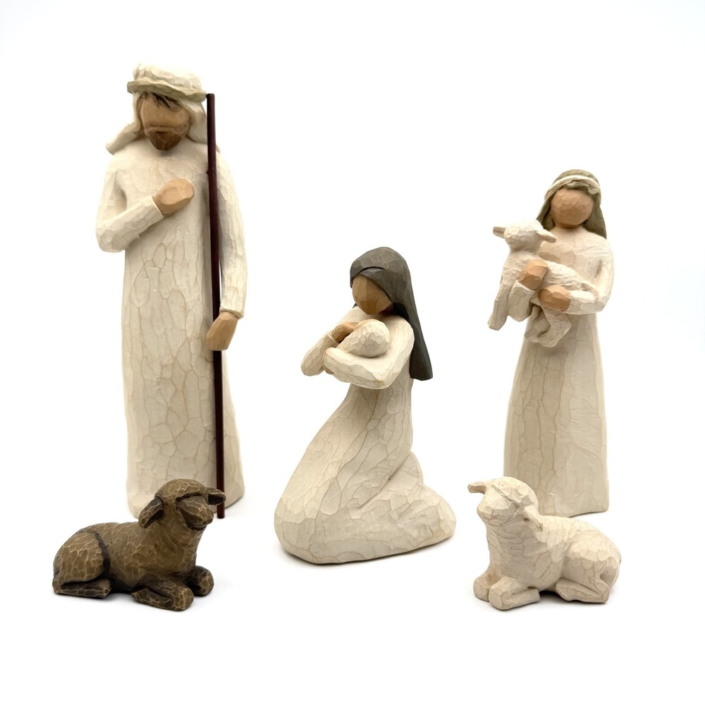 Willow Tree Nativity Set 5 Piece Holy Family Susan Lordi #26005